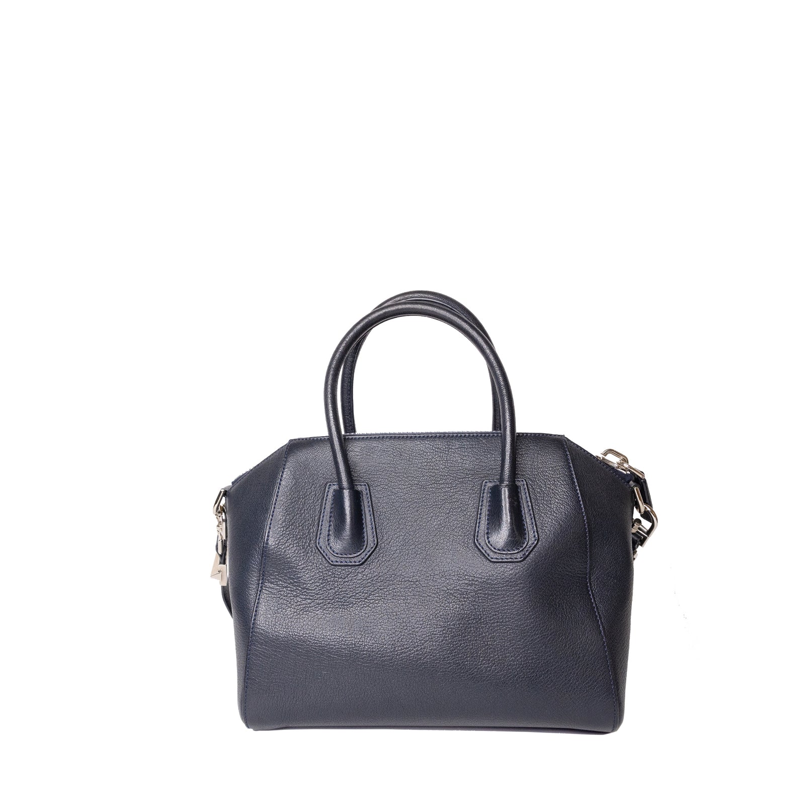 GIVENCHY SMALL ANTIGONA TOTE BAG NAVY BLUE SHW
