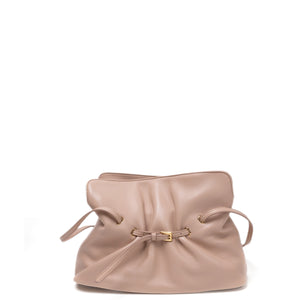 PRADA DADA SMALL NAPPA LEATHER BAG IVORY LAMBSKIN LEATHER GHW