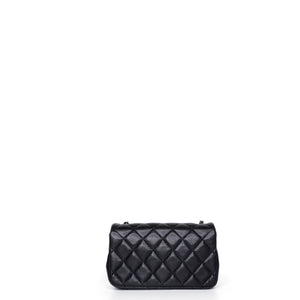 CHANEL MINI CLASSIC FLAP LAMSKIN BLACK