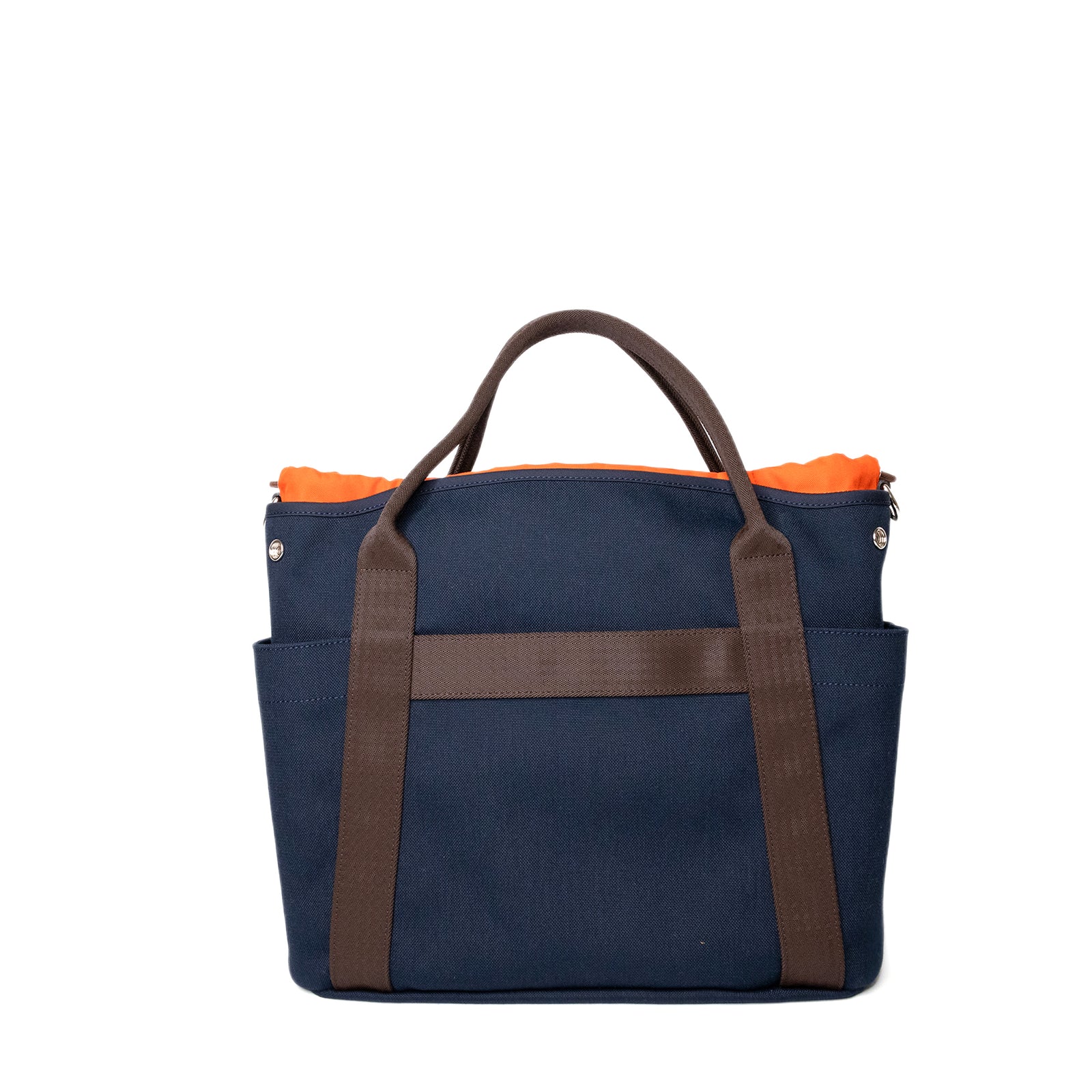 HERMES THE GROOMING BAG BLUE NAVY / FEU STAMP Z
