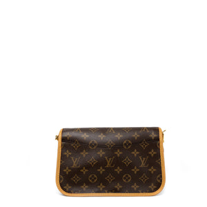 LOUIS VUITTON DIANE MONOGRAM CANVAS BAG WITH JACQUARD STRAP