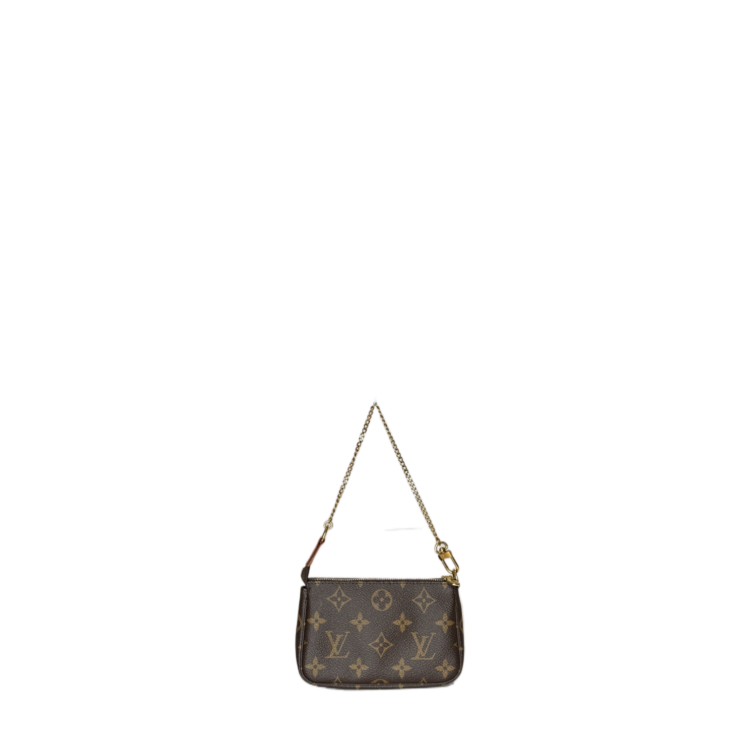 LOUIS VUITTON MONOGRAM MINI POCHETTE BROWN
