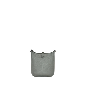 HERMES MINI EVELYN TAURILLON CLEMENCE GRIS MEYER GHW STAMP U