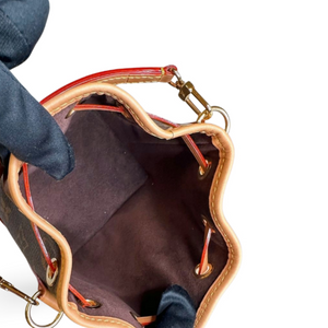 LOUIS VUITTON NANO NOE MONOGRAM CANVAS