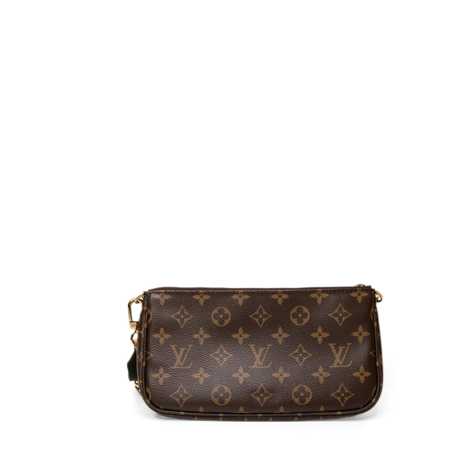 LOUIS VUITTON MULTI POCHETTE ACCESSORIES KHAKI MONOGRAM CANVAS GHW
