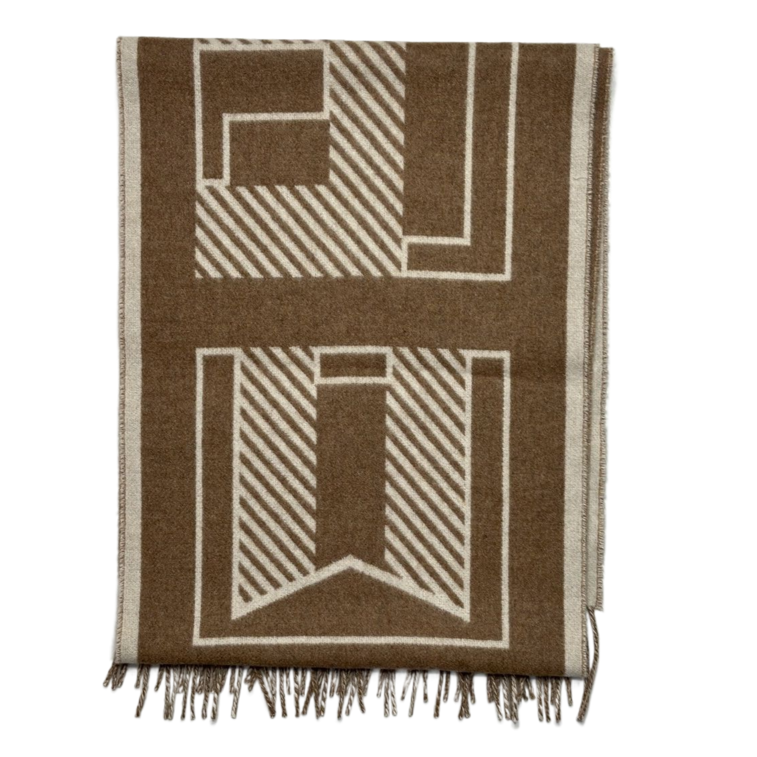 HERMES CASAQUE LETTRES AU CARRE MUFFLER