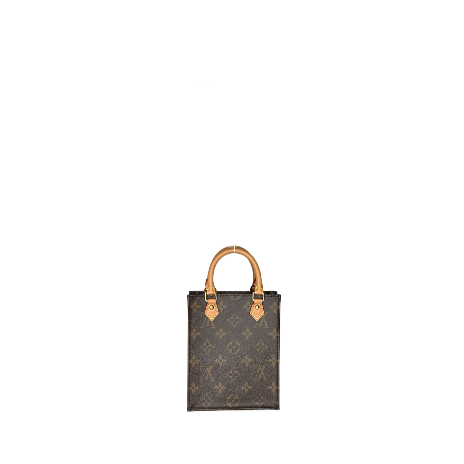 LOUIS VUITTON PETIT SAC PLAT MONOGRAM CANVAS