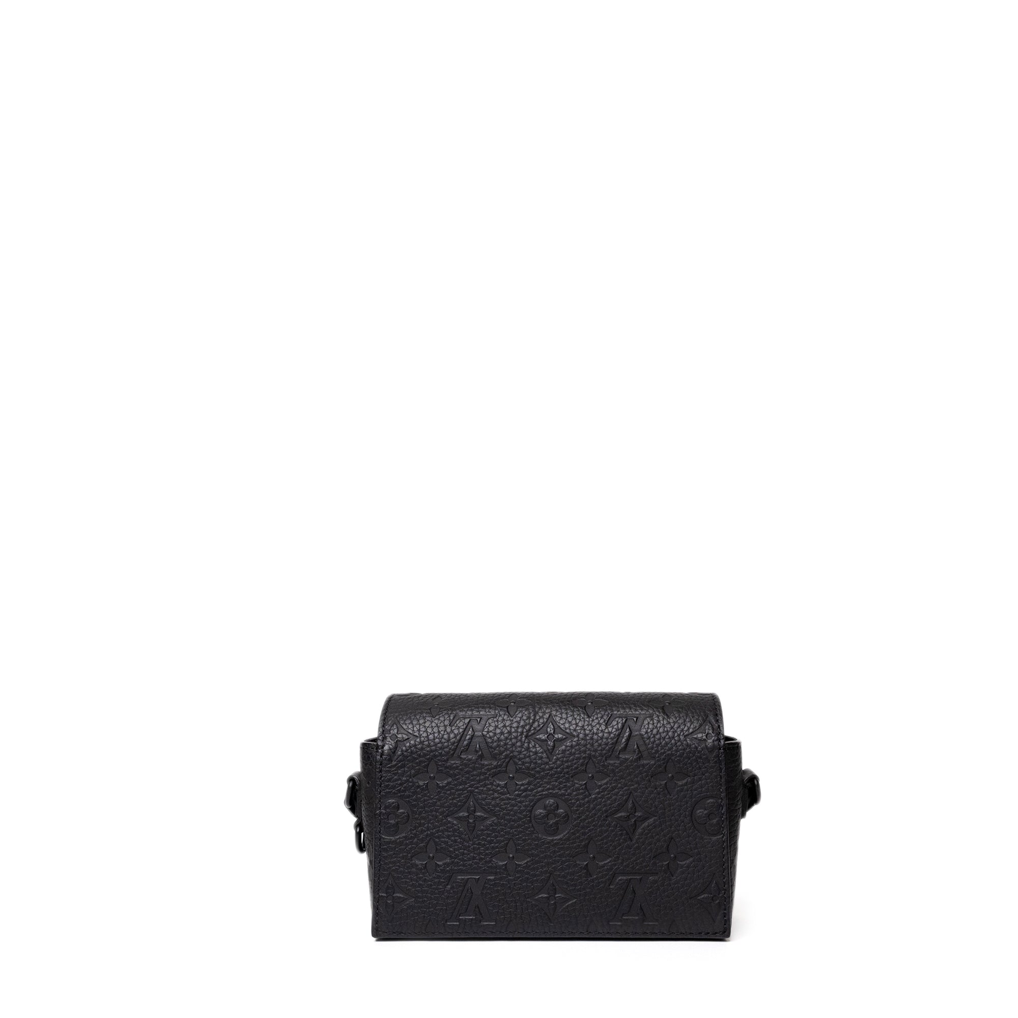 LOUIS VUITTON STEAMER WEARABLE WALLET BLACK BHW
