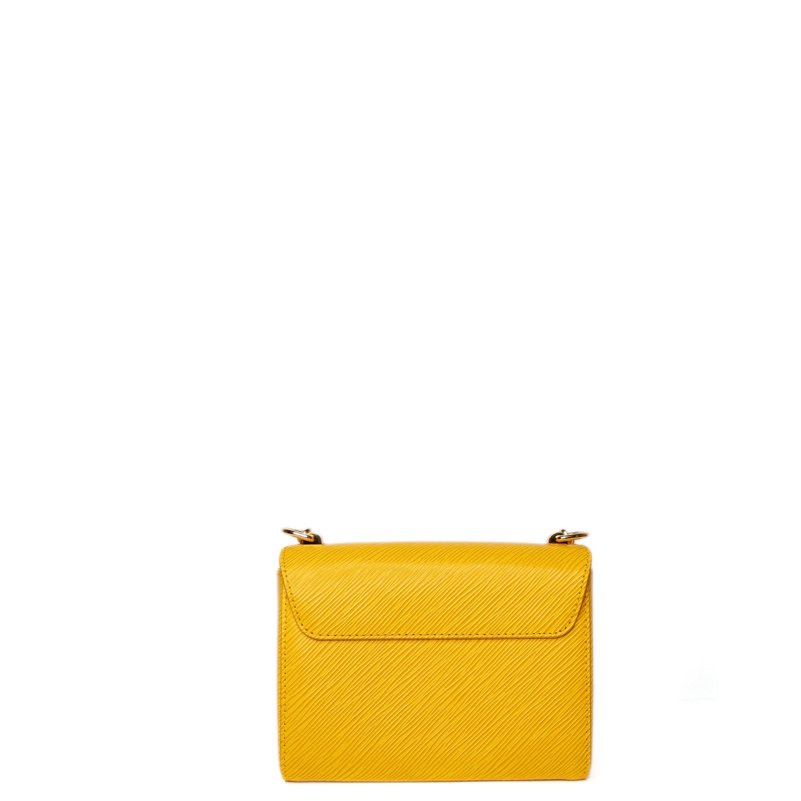 LOUIS VUITTON TWIST MM EPI LEATHER YELLOW GHW (MICROCHIP)