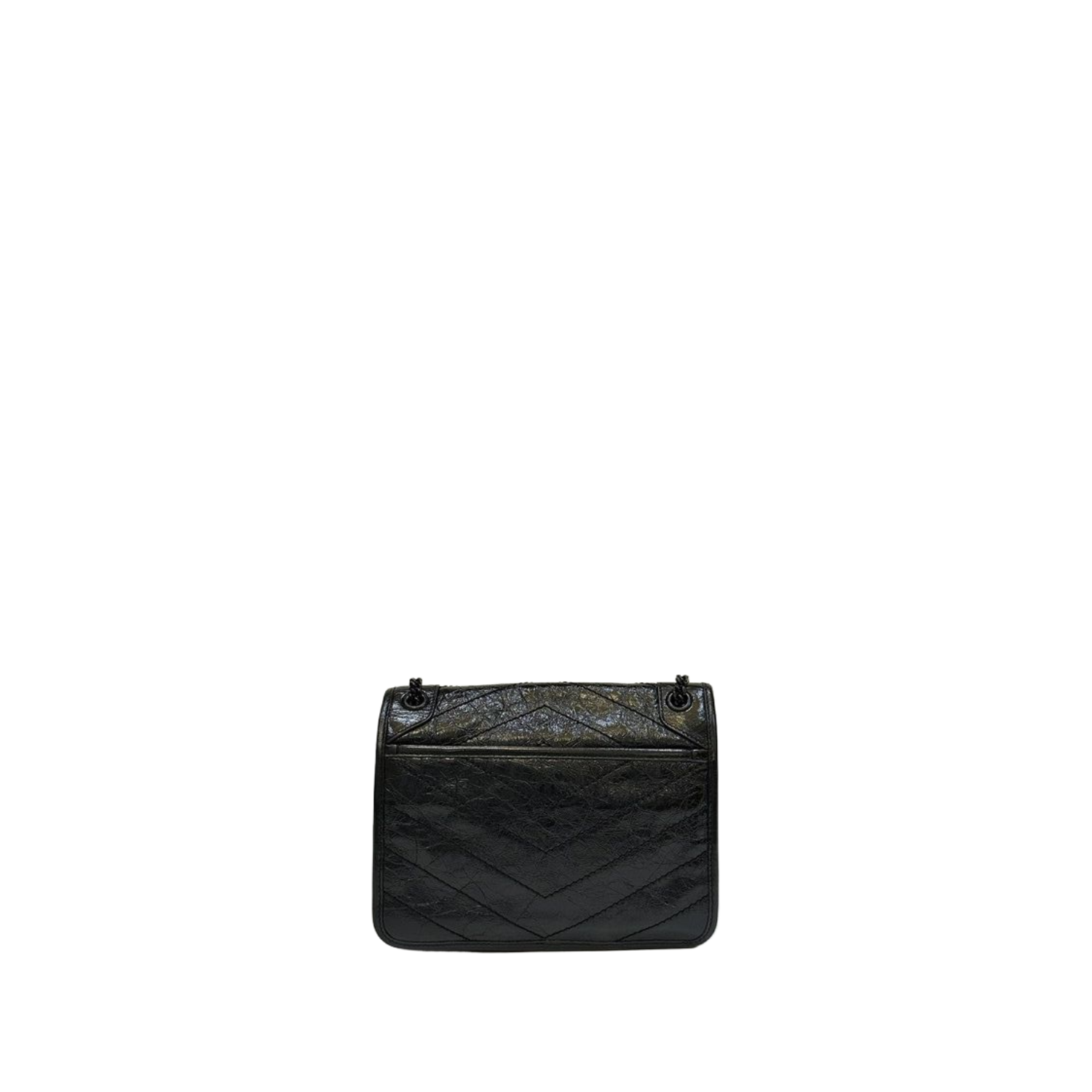 SAINT LAURENT SMALL NIKI BLACK BHW