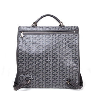 GOYARD SAINT LEGER BACKPACK GOYARDINE CANVAS GREY
