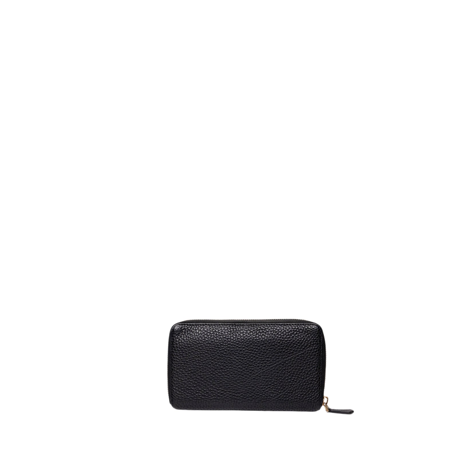 PRADA ZIP AROUND WALLET IN BLACK GHW