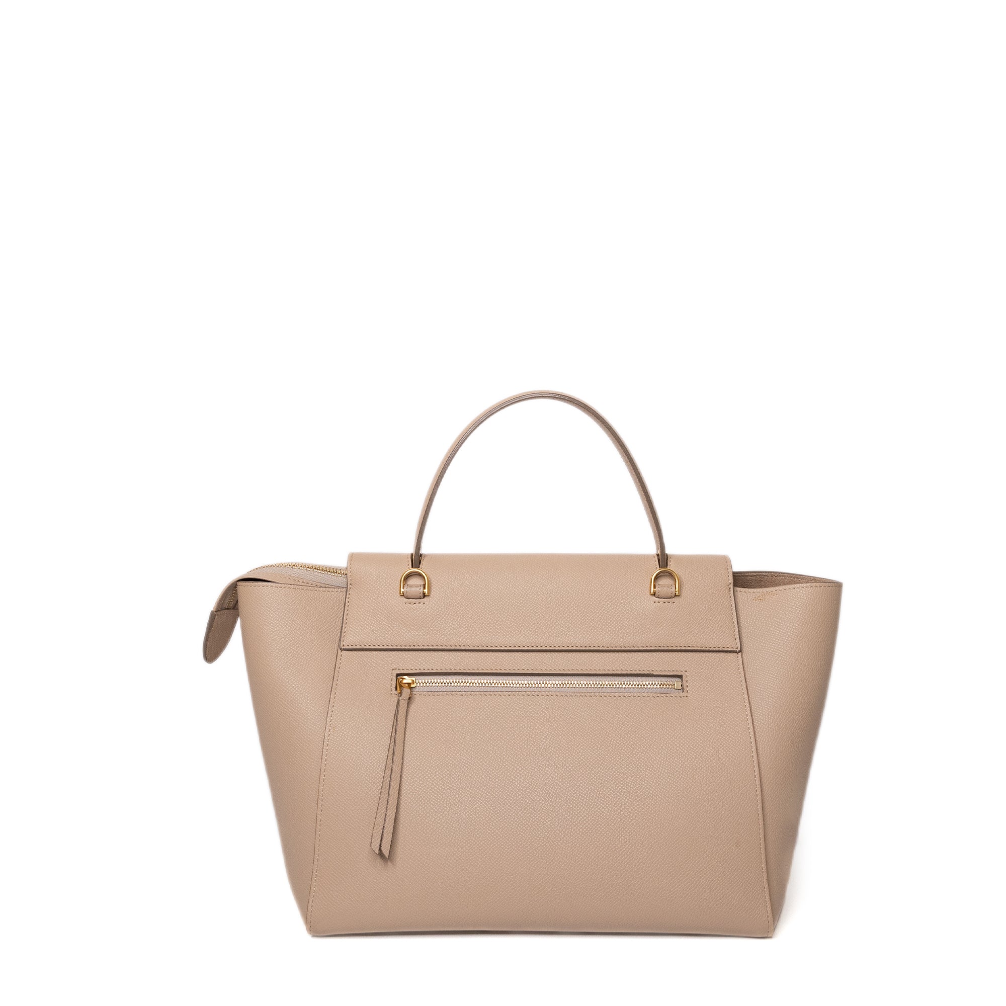 CELINE MINI BELT BAG GRAINED CALFSKIN BEIGE GHW