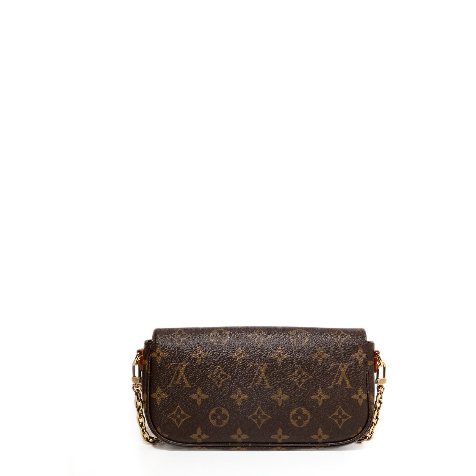 LOUIS VUITTON IVY WALLET OF CHAIN MONOGRAM CANVAS GHW