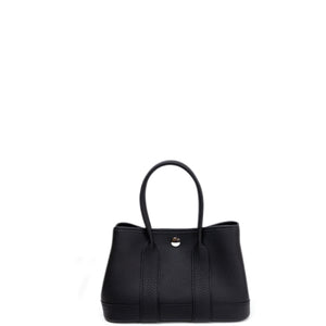 HERMES NEO GARDEN PARTY 23 NEGONDA BLACK SHW STAMP K