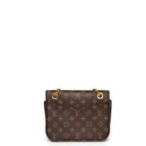 LOUIS VUITTON PASSY MONOGRAM CANVAS BLACK/GOLD HARDWARE (MICROCHIP)