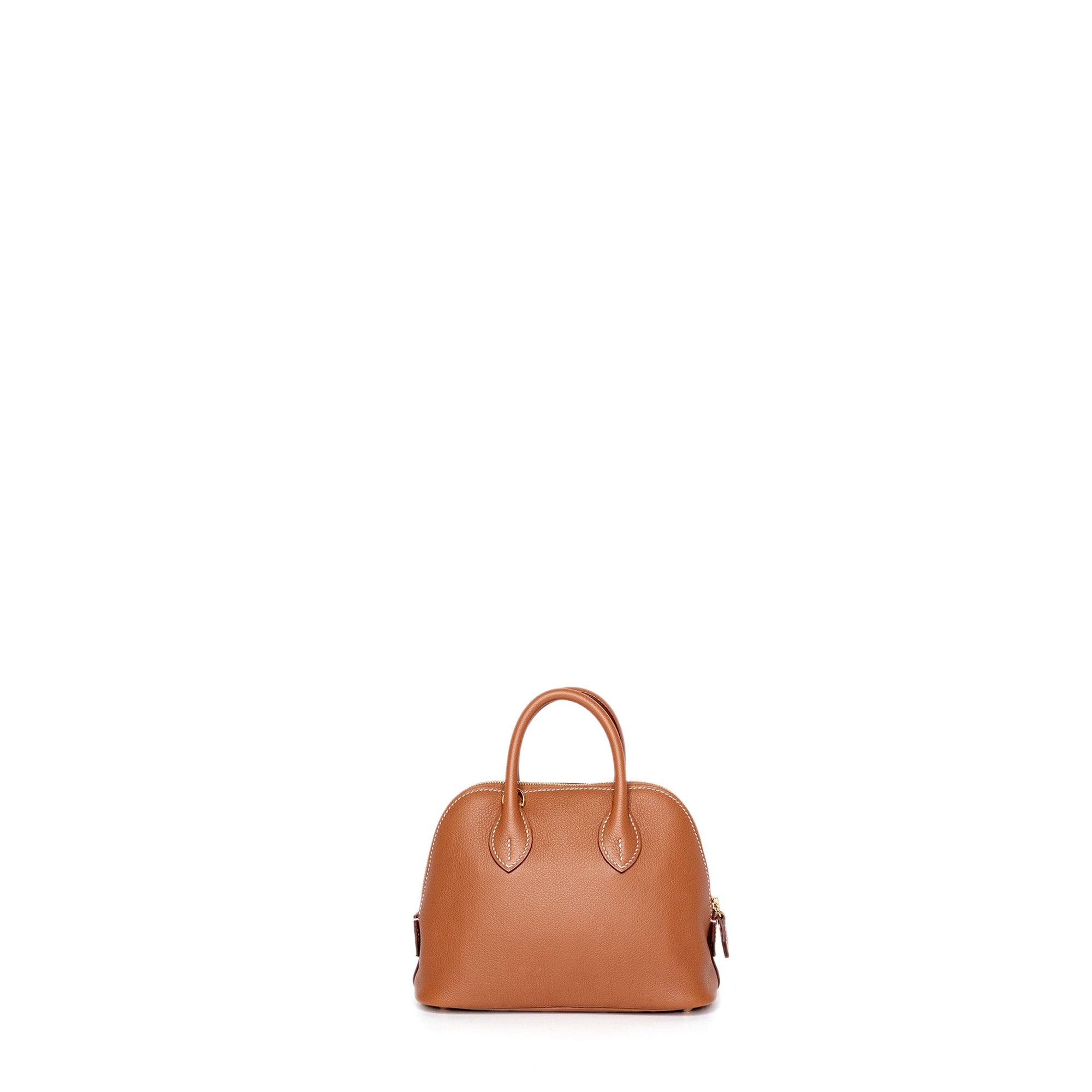 HERMES MINI BOLIDE EVERCOLOR GOLD GHW STAMP K