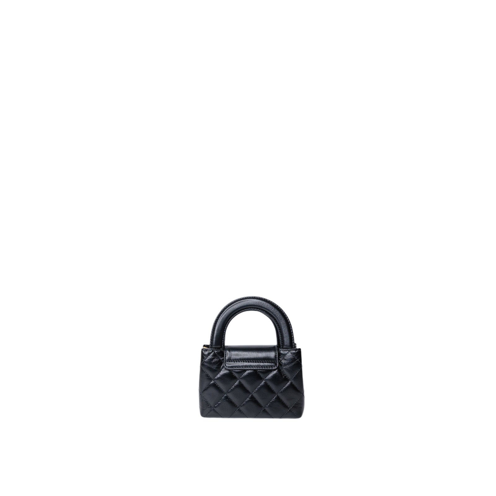CHANEL 24P MINI NANO KELLY SHOPPER CALFSKIN GHW (MICROCHIP)