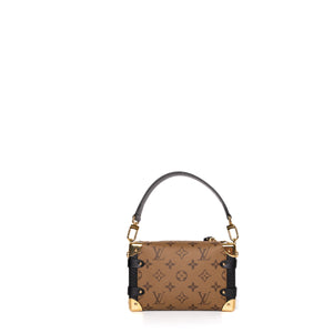LOUIS VUITTON MONOGRAM REVERSE CANVAS SIDE TRUNK