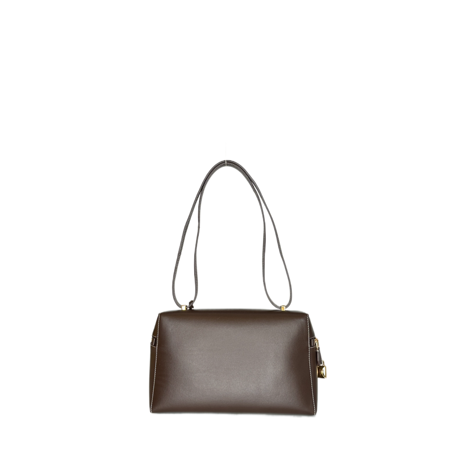 LORO PIANA EXTRA 27 BAG DARK CHOCOLATE GHW