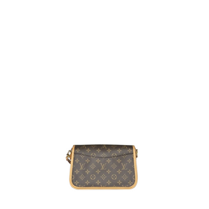 LOUIS VUITTON DIANE MONOGRAM CANVAS BAG WITH JACQUARD STRAP