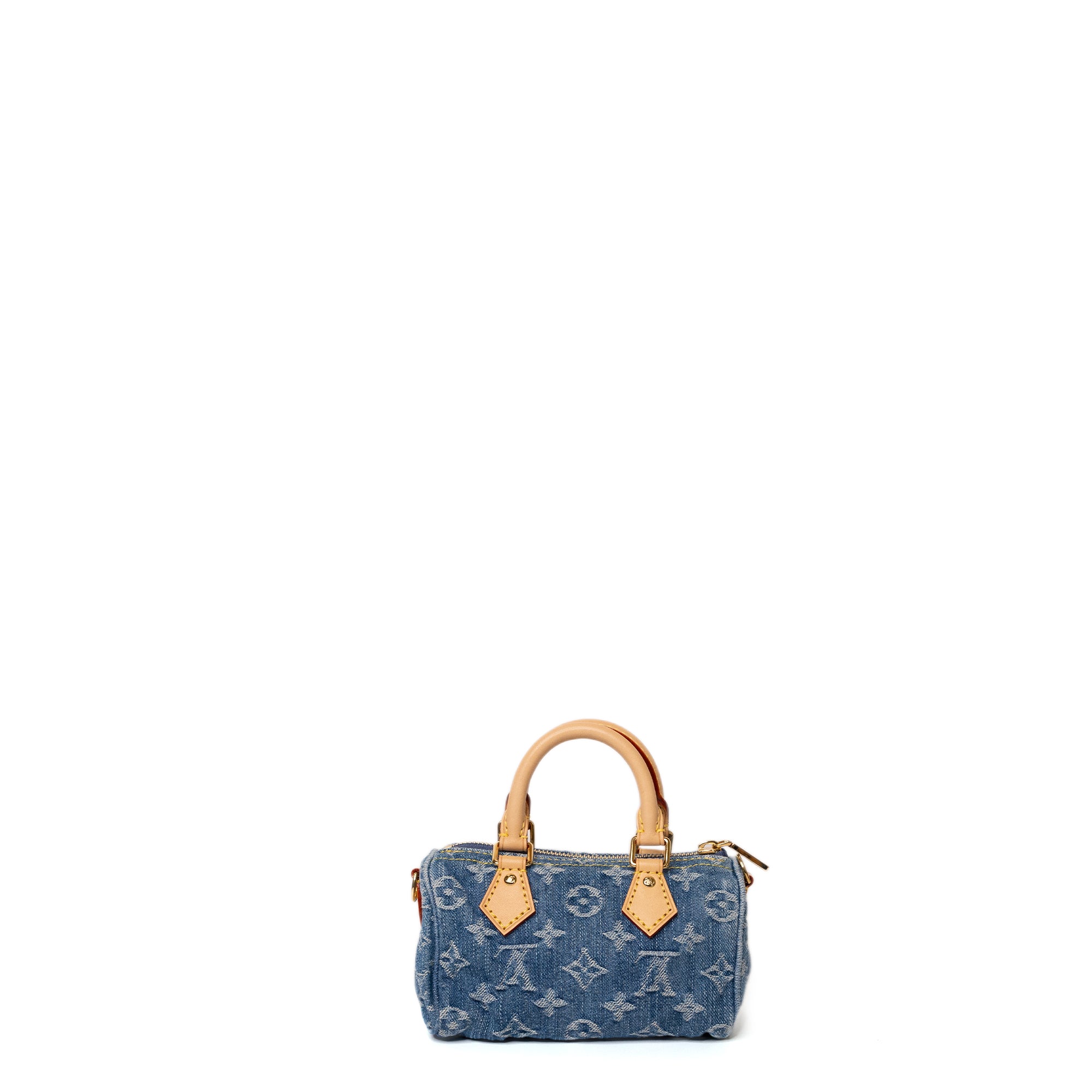 LOUIS VUITTON NANO SPEEDY DENIM