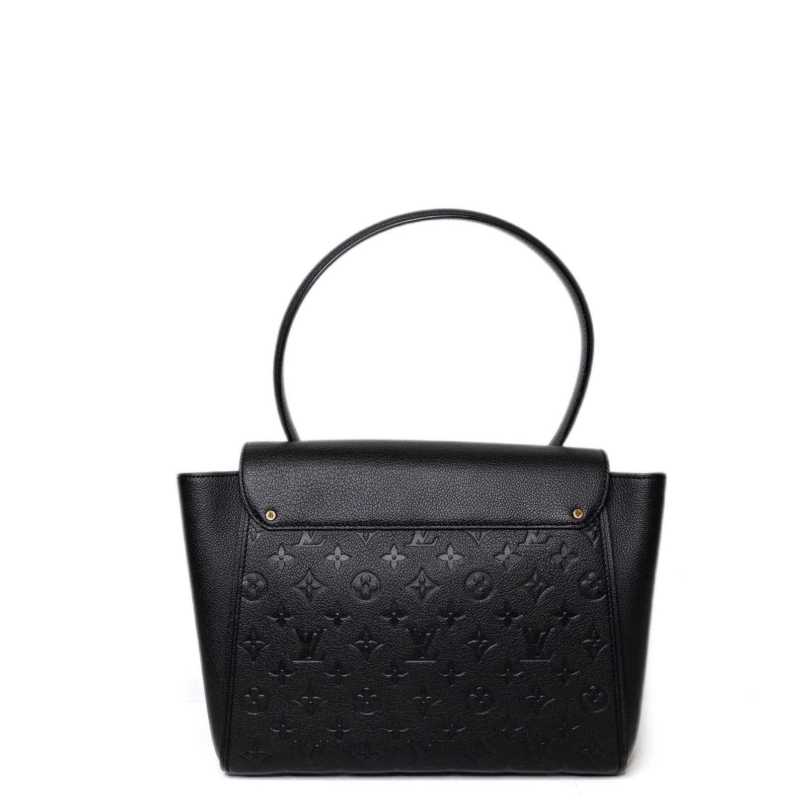 LOUIS VUITTON EMPREINTE TROCADERO SHOULDER BAG  BLACK GHW