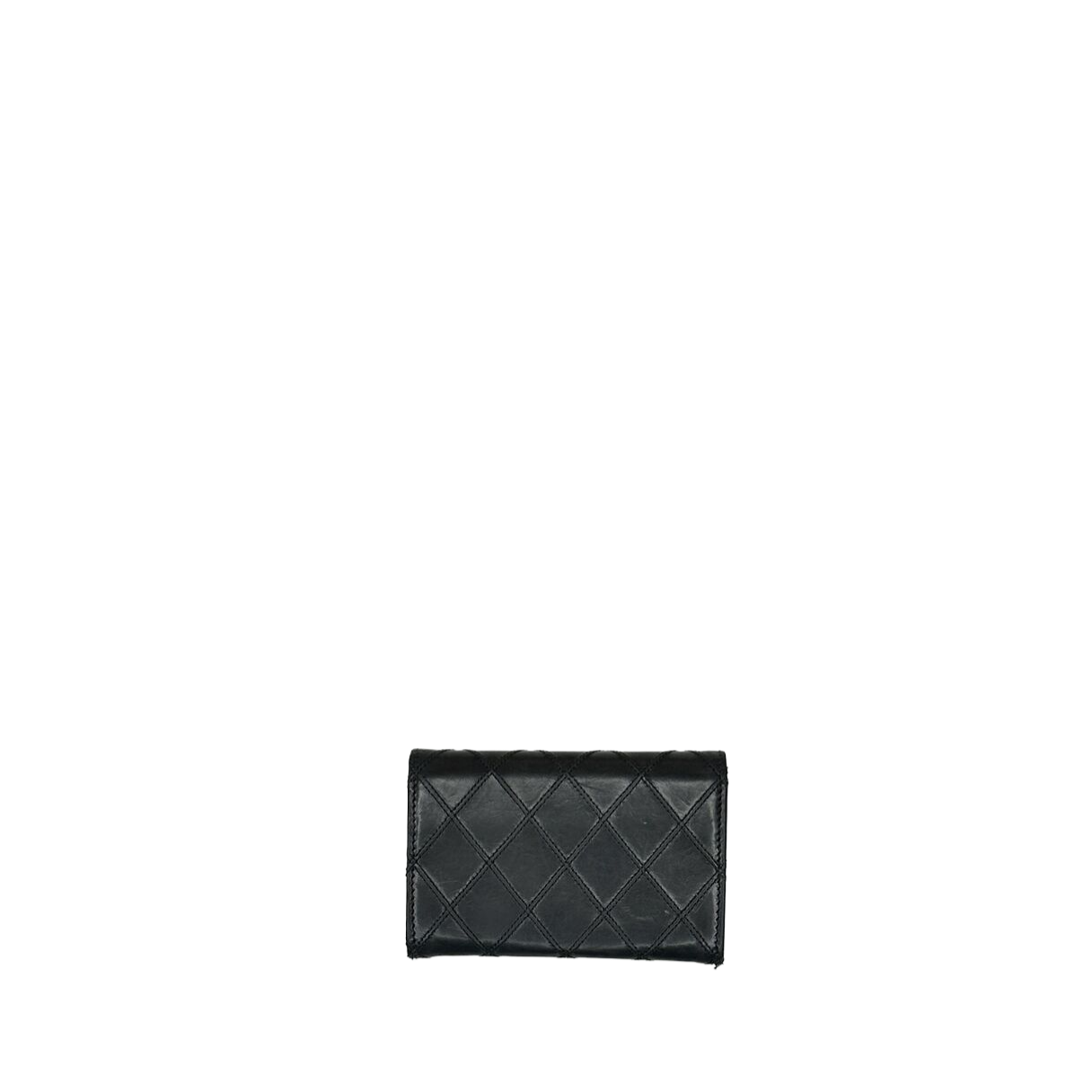 CHANEL VINTAGE CARD HOLDER BLACK