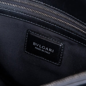 BVLGARI SERPENTI FOREVER SHOULDER BAG BLACK CALF SKIN
