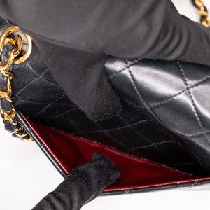 CHANEL VINTAGE CLASSIC SQUARE FLAP LAMBSKIN GHW