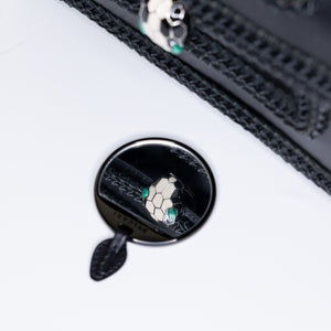 BVLGARI SERPENTI FOREVER SHOULDER BAG BLACK CALF SKIN