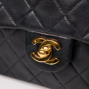 CHANEL VINTAGE CLASSIC SQUARE FLAP LAMBSKIN GHW