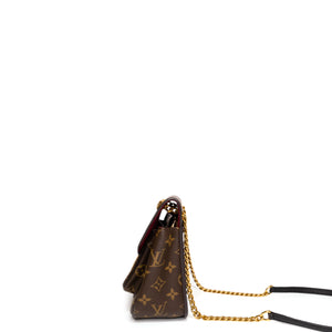 LOUIS VUITTON PASSY MONOGRAM CANVAS BLACK/GOLD HARDWARE (MICROCHIP)