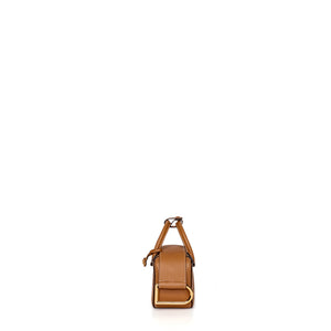 DELVAUX COOL BOX NANO GOLD CALF SKIN GHW