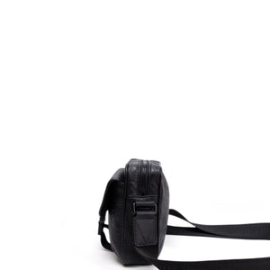 LOUIS VUITTON GETAWAY MESSENGER  BLACK MONOGRAM SHADOW LEATHER BLACK HARDWARE