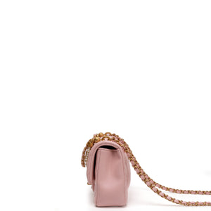 CHANEL 25B PEARL HANDLE MINI SQUARE (MICROCHIP)