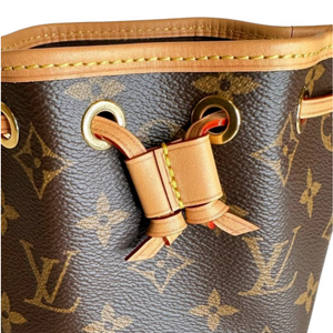 LOUIS VUITTON NANO NOE MONOGRAM CANVAS
