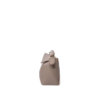 LOEWE MINI PUZZLE BAG SAND CALFSKIN GHW