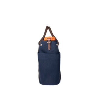 HERMES THE GROOMING BAG BLUE NAVY / FEU STAMP Z