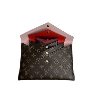 LOUIS VUITTON MONOGRAM CLUTCH BAG POCHETTE KIRIGAMI POUCH SET M62034