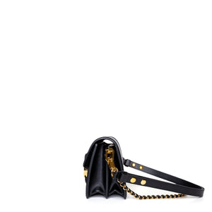 LOUIS VUITTON MINI DAUPHINE BLACK EPI LEATHER GHW