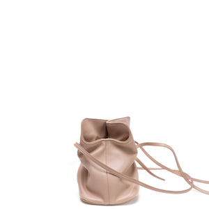 PRADA DADA SMALL NAPPA LEATHER BAG IVORY LAMBSKIN LEATHER GHW