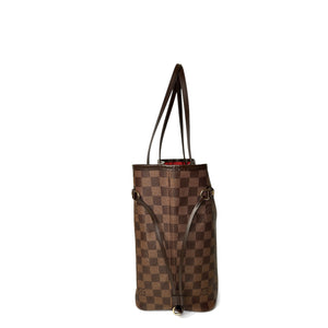 LOUIS VUITTON NEVERFULL MM DAMIER EBENE GHW