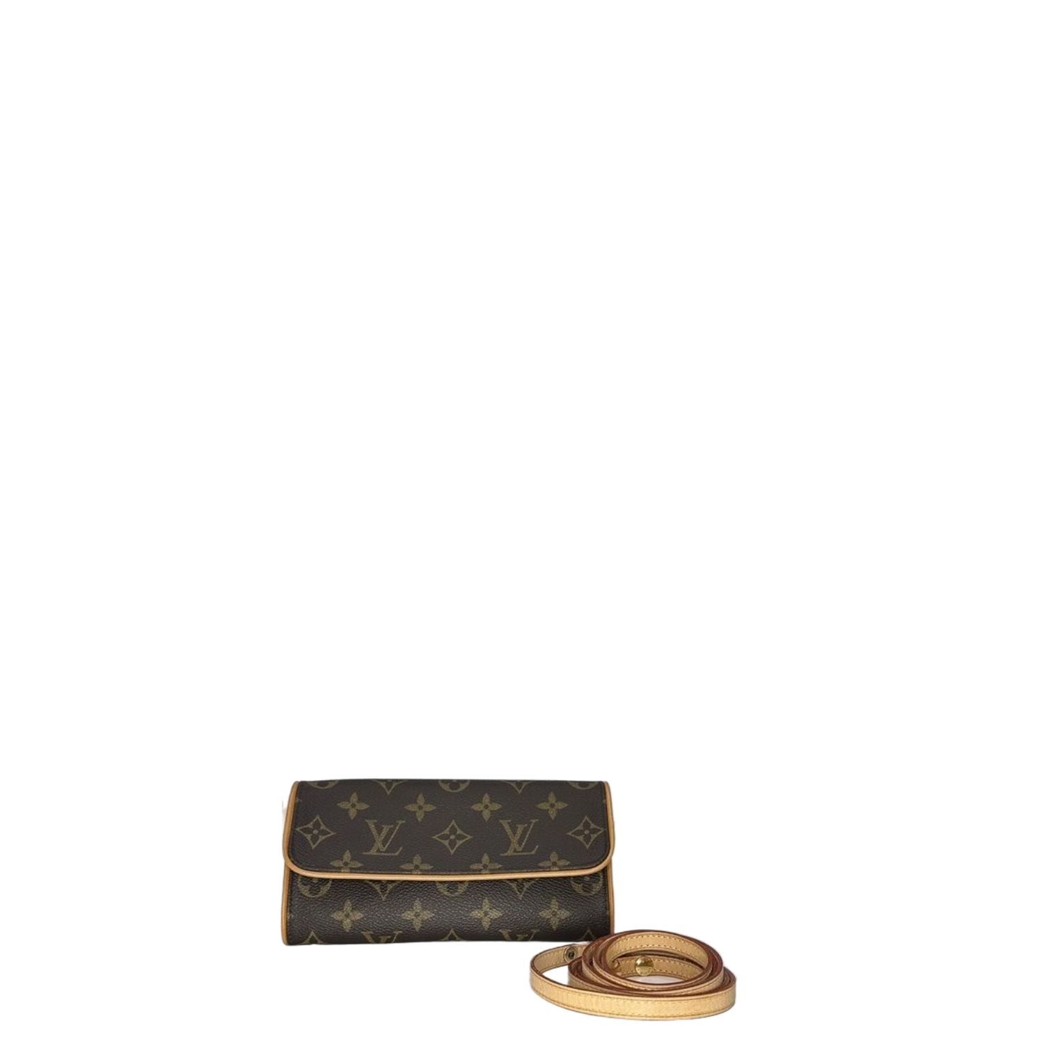 LOUIS VUITTON Pochette Twin PM Monogram M51852