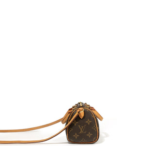 LOUIS VUITTON NANO SPEEDY MONOGRAM CANVAS
