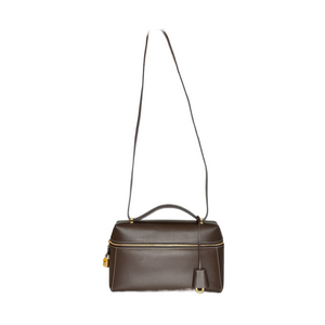 LORO PIANA EXTRA 27 BAG DARK CHOCOLATE GHW