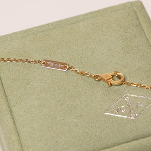 VAN CLEEF & ARPELS VINTAGE ALHAMBRA PENDANT 18K YELLOW GOLD