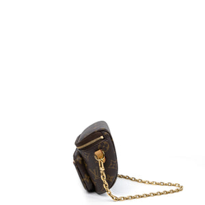 LOUIS VUITTON MINI BUMBAG MONOGRAM CANVAS GHW