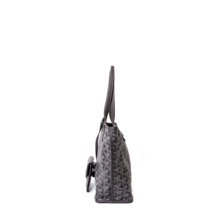 GOYARD MINI ANJOU TOTE BAG CANVAS / CALFSKIN GREY SHW