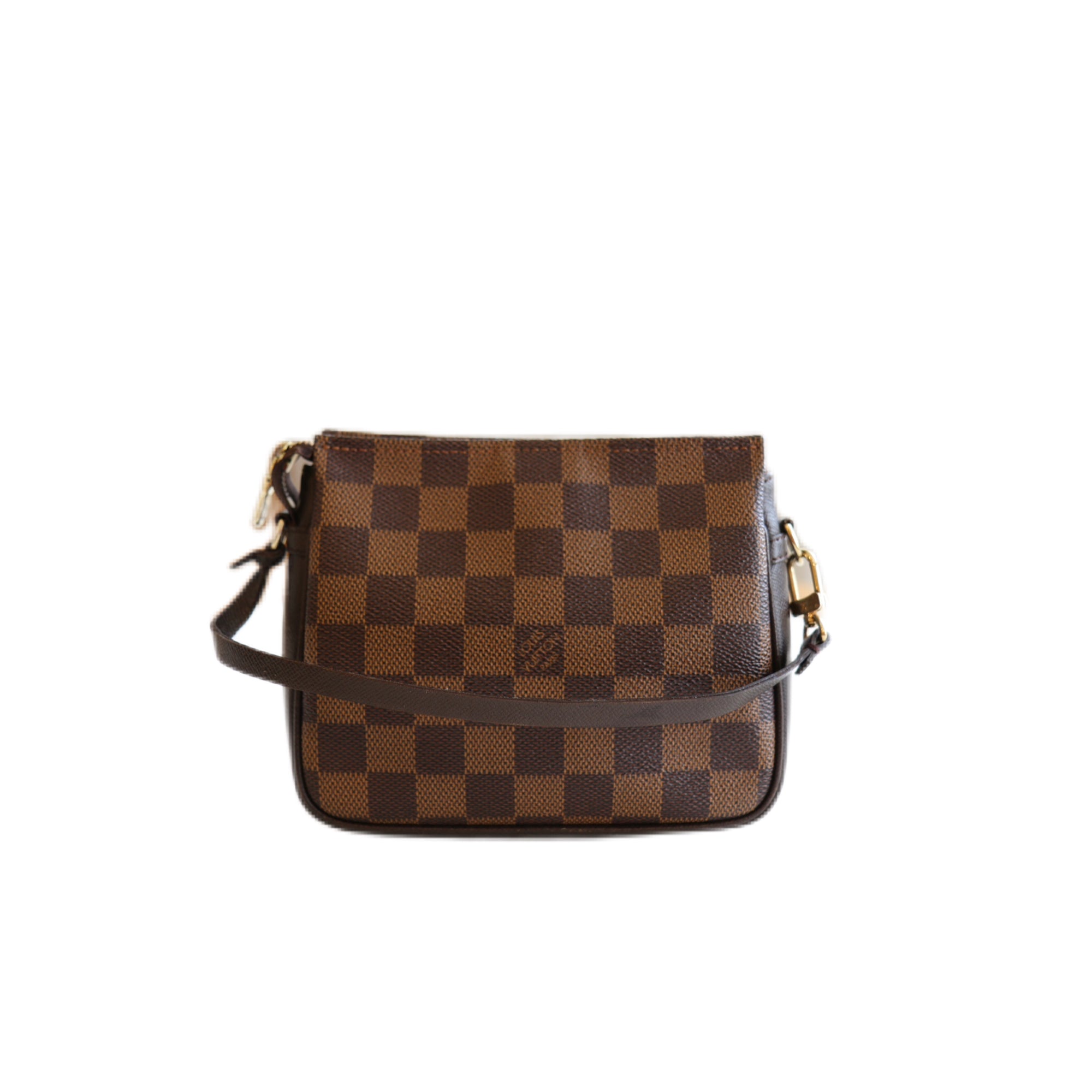 LOUIS VUITTON Damier Trousse Makeup Handbag N51982